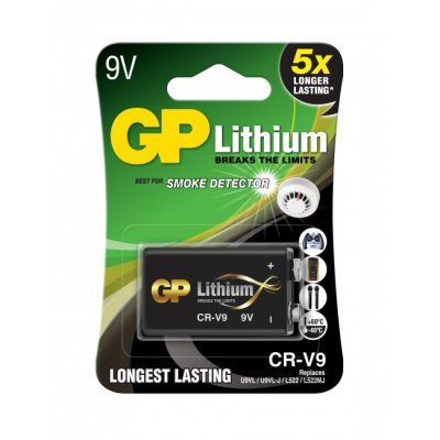 GP 9V lithiumbatteri