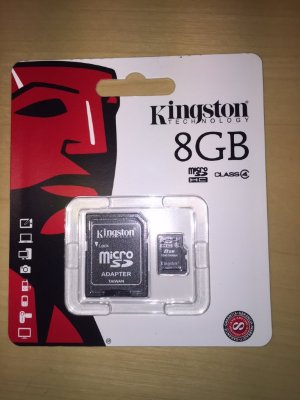 Kingston micro SD 8GB minneskort